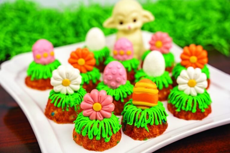 Easter Mini Bundt Cakes - Good Life Family Magazine