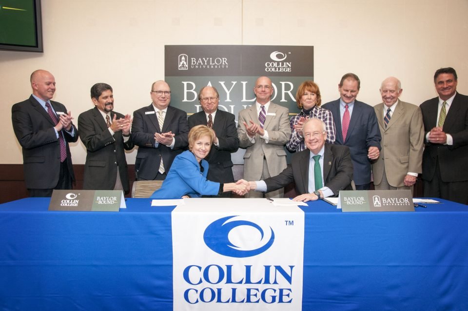 Collin College and Baylor University Unveil 'Baylor Bound' Transfer Partnership