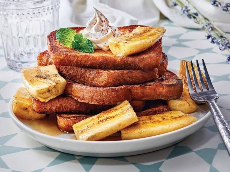 Bananas Foster French Toast Recipe - Good Life Family Magazine