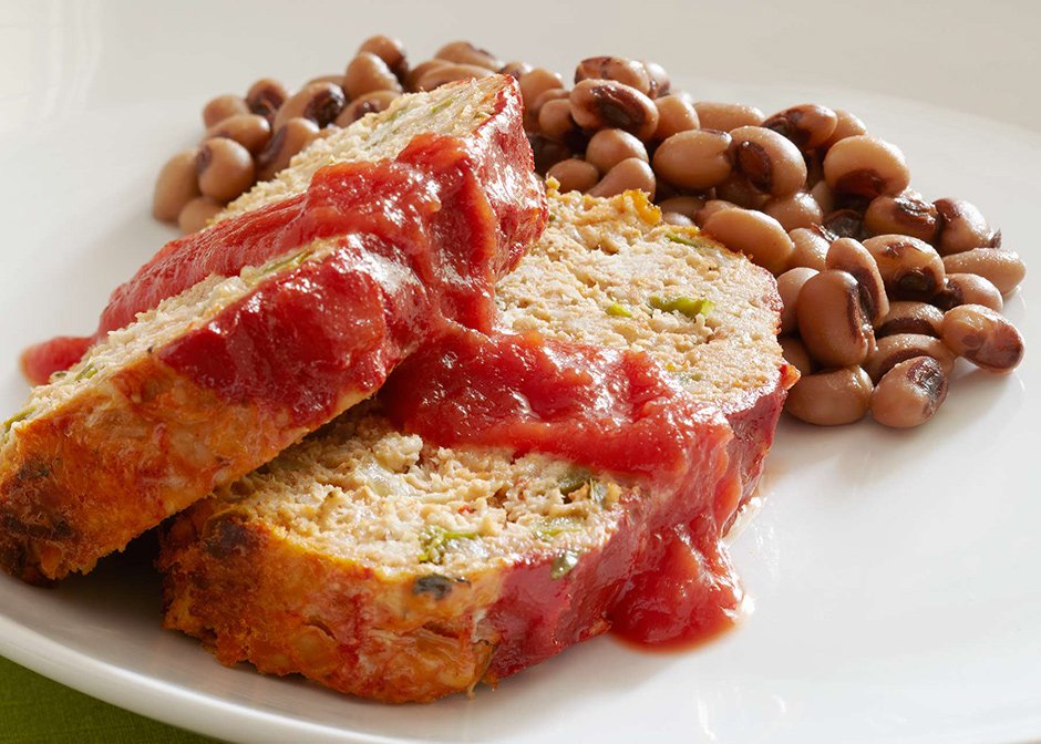 Black-Eyed Pea Meatloaf