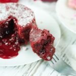 Crimson Velvet Lava Cakes