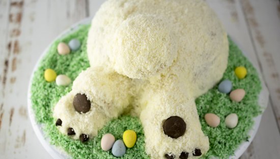 Bunny Butt Cake Recipe for Easter