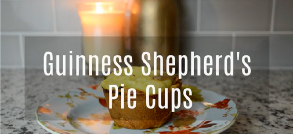 Guinness Beef Pie Cups