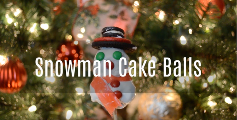 Frosty Cake Bites