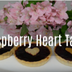 raspberry heart cookies