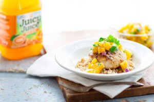 Citrus Glazed Cod with Honey