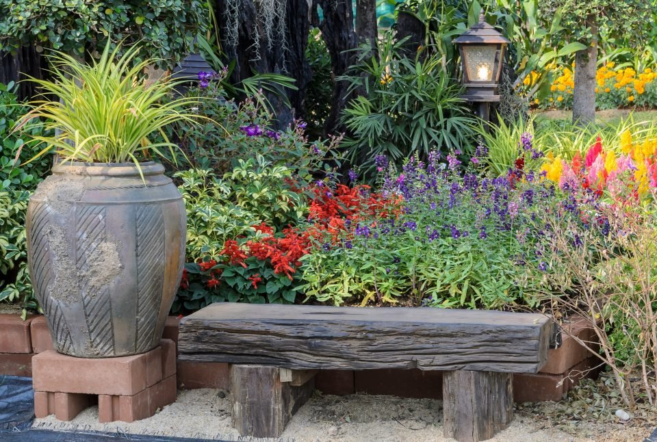 Charming Art and Architecture in the Garden