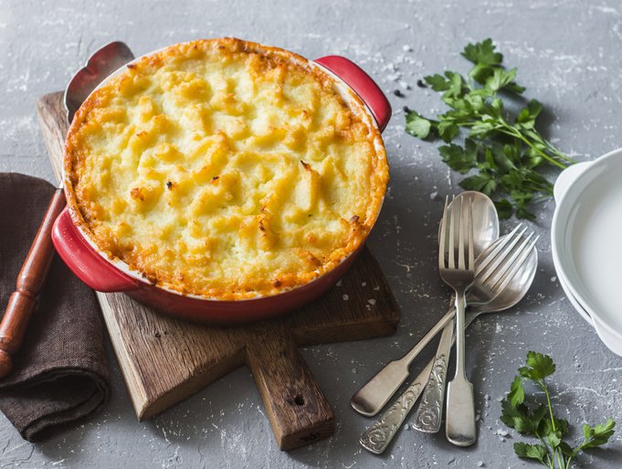 Vegan Hearty Lentil Mushroom Pie